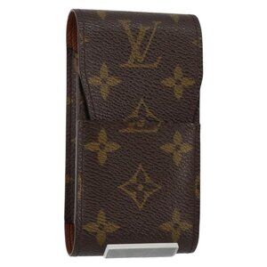LOUIS VUITTON Monogram Etui Cigarette Case M63024 LV Auth 130832